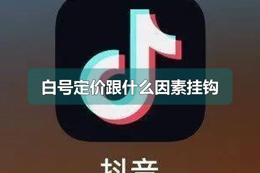 白号定价跟什么因素挂钩